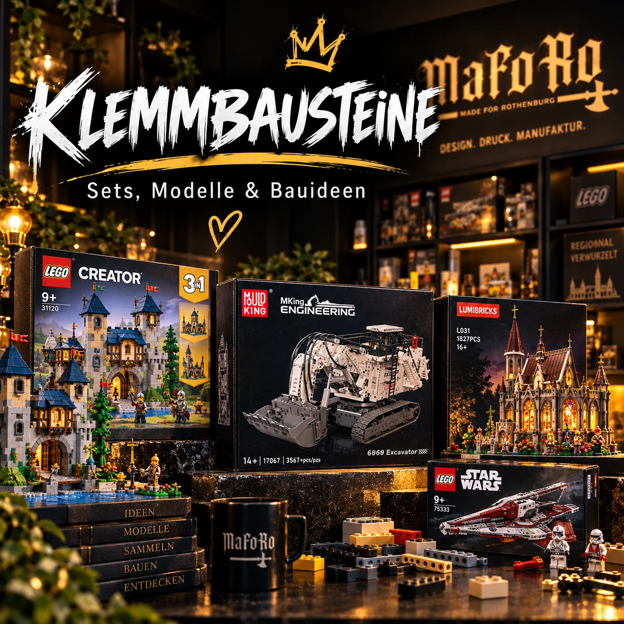 MaFoRo Kategorie-Grafik: Klemmbausteine