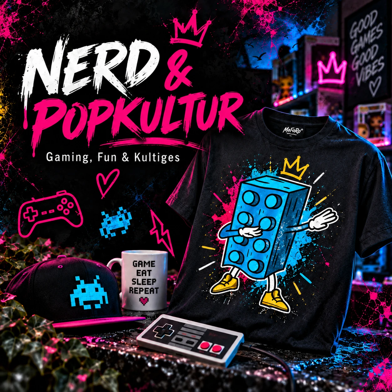 MaFoRo Kategorie-Grafik: Nerd & Popkultur